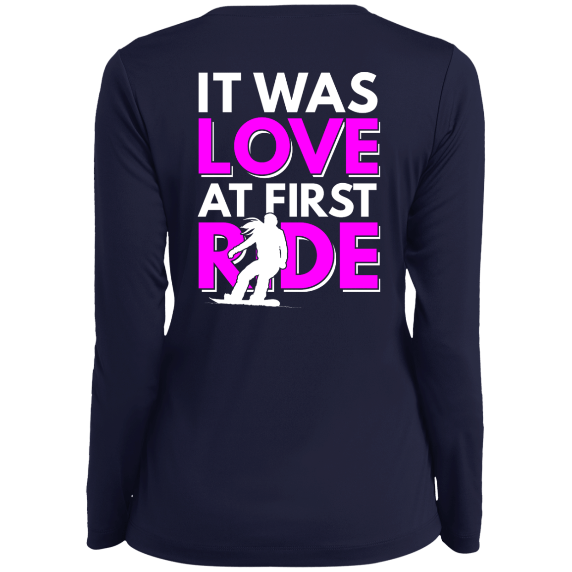 It Was Love At First Ride Long Sleeves - Powderaddicts
