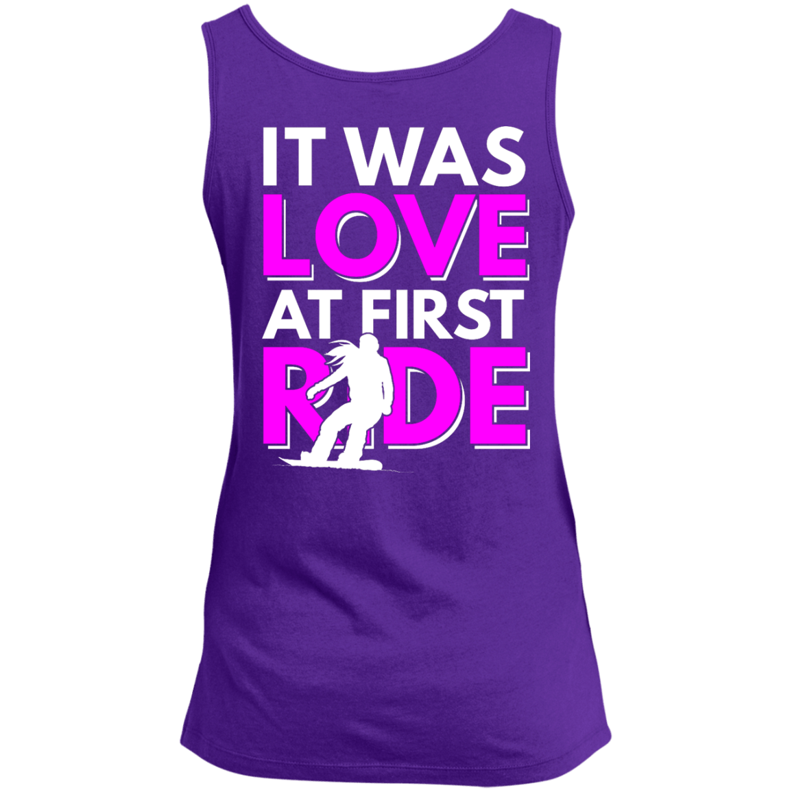 It Was Love At First Ride Tank Tops - Powderaddicts