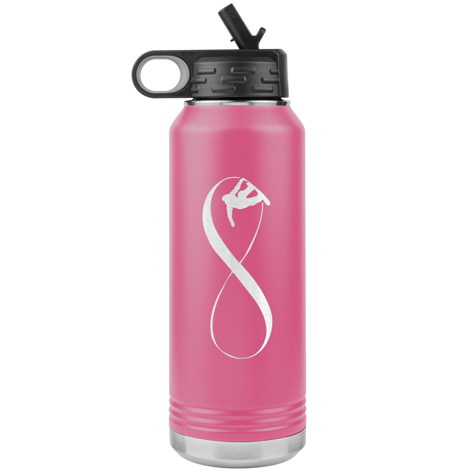 Infinity Snowboard 32oz Water Bottle Tumbler - Powderaddicts