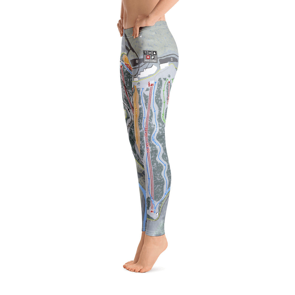 Jack Frost, Pennsylvania Ski Trail Map Women's Base Layer Bottom - Powderaddicts