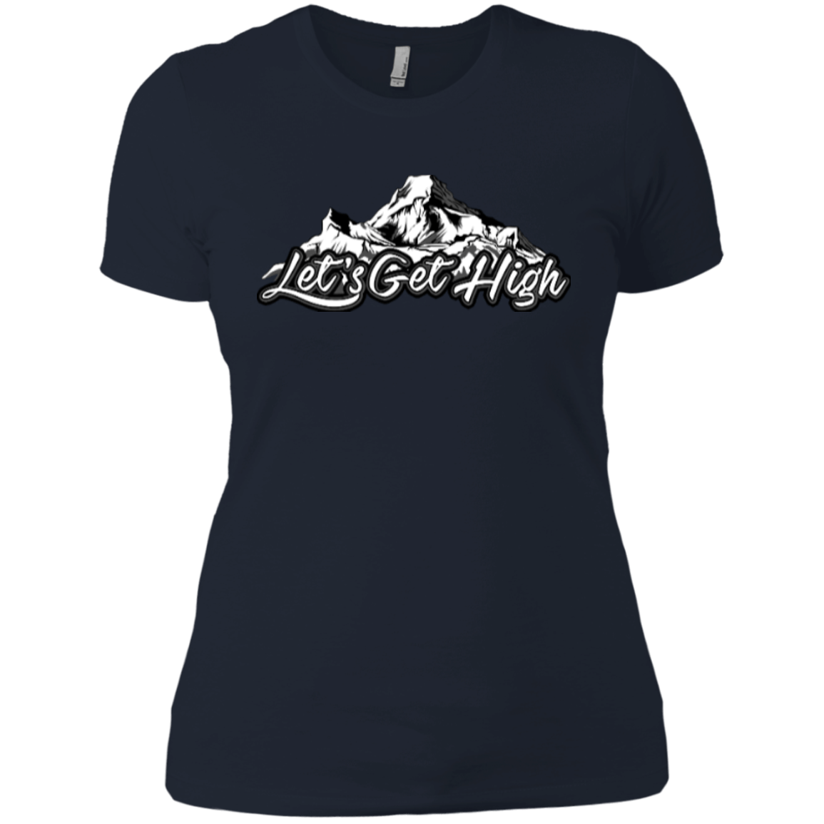 Let's Get High Ladies Tees - Powderaddicts