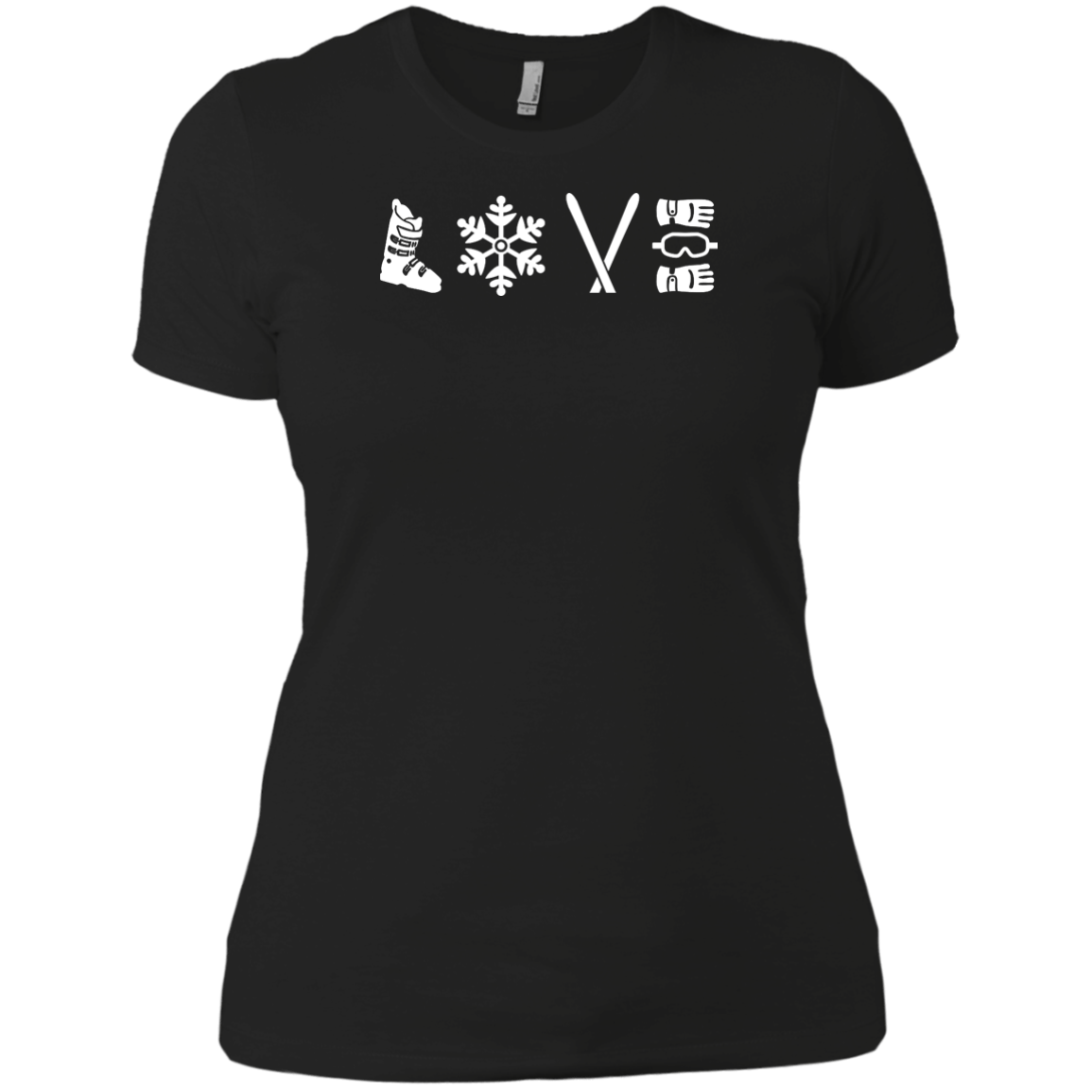 Love Ski - Ladies Tees - Powderaddicts