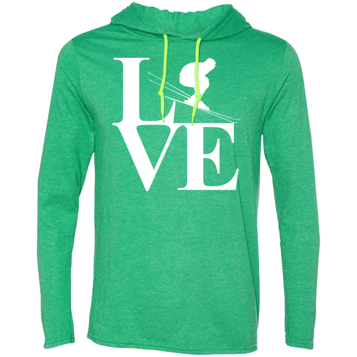 Love Skiing Hoodies - Powderaddicts