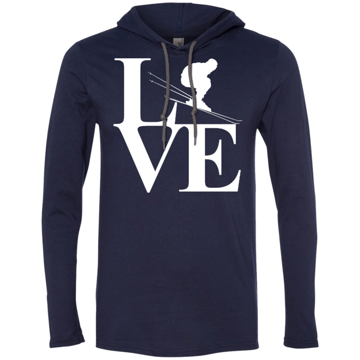 Love Skiing Hoodies - Powderaddicts