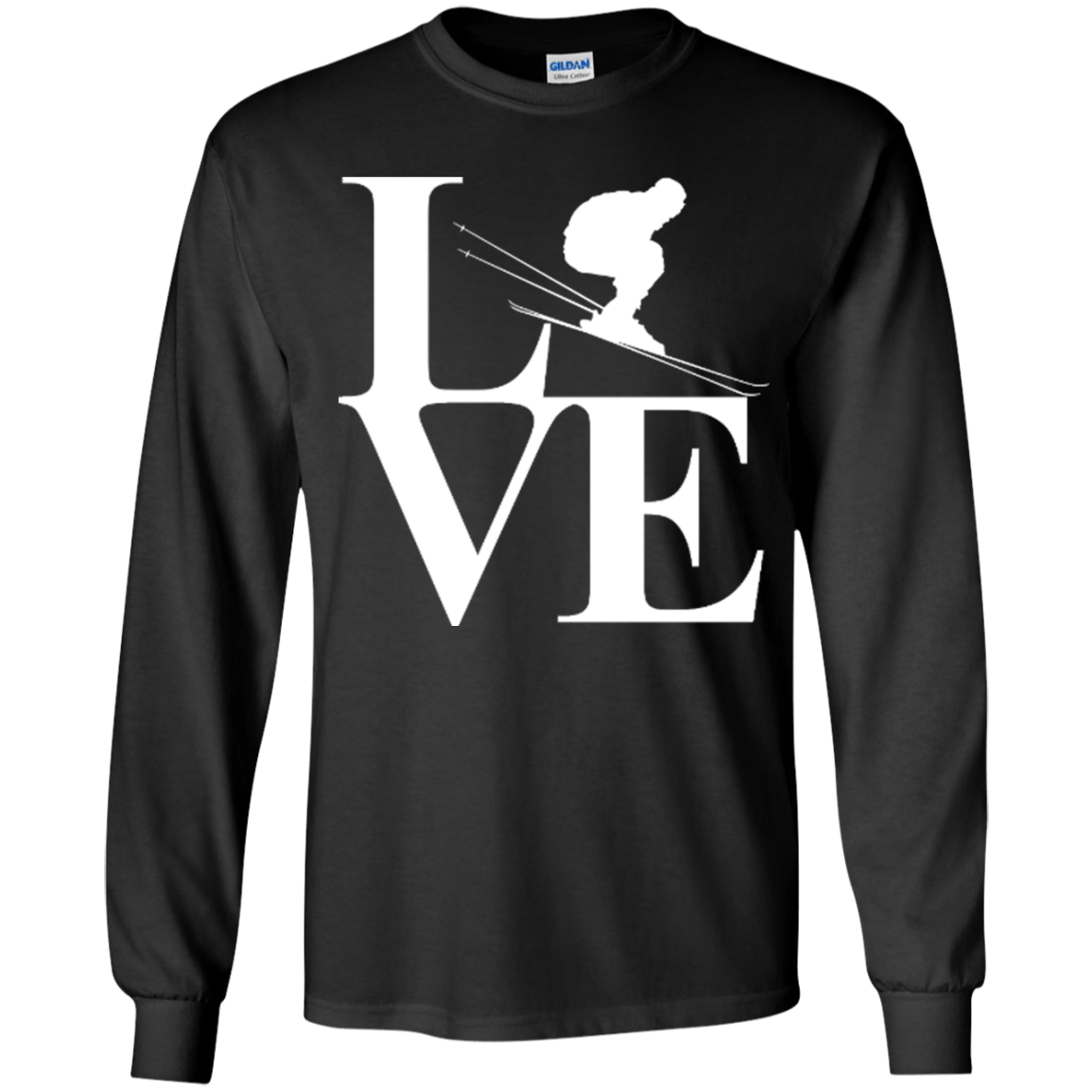 Love Skiing Youth Long Sleeves - Powderaddicts