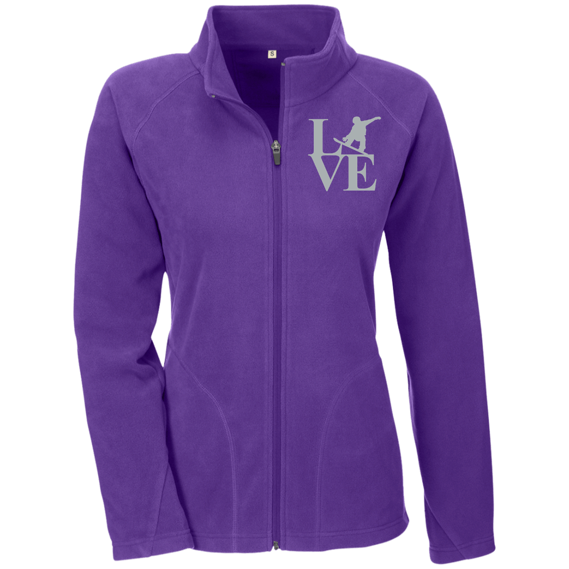 LOVE SNOWBOARD-Beanie-Silver15 Love Snowboard Ladies' Microfleece - Powderaddicts