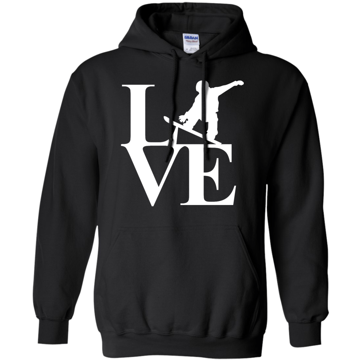 Love Snowboard Hoodies - Powderaddicts