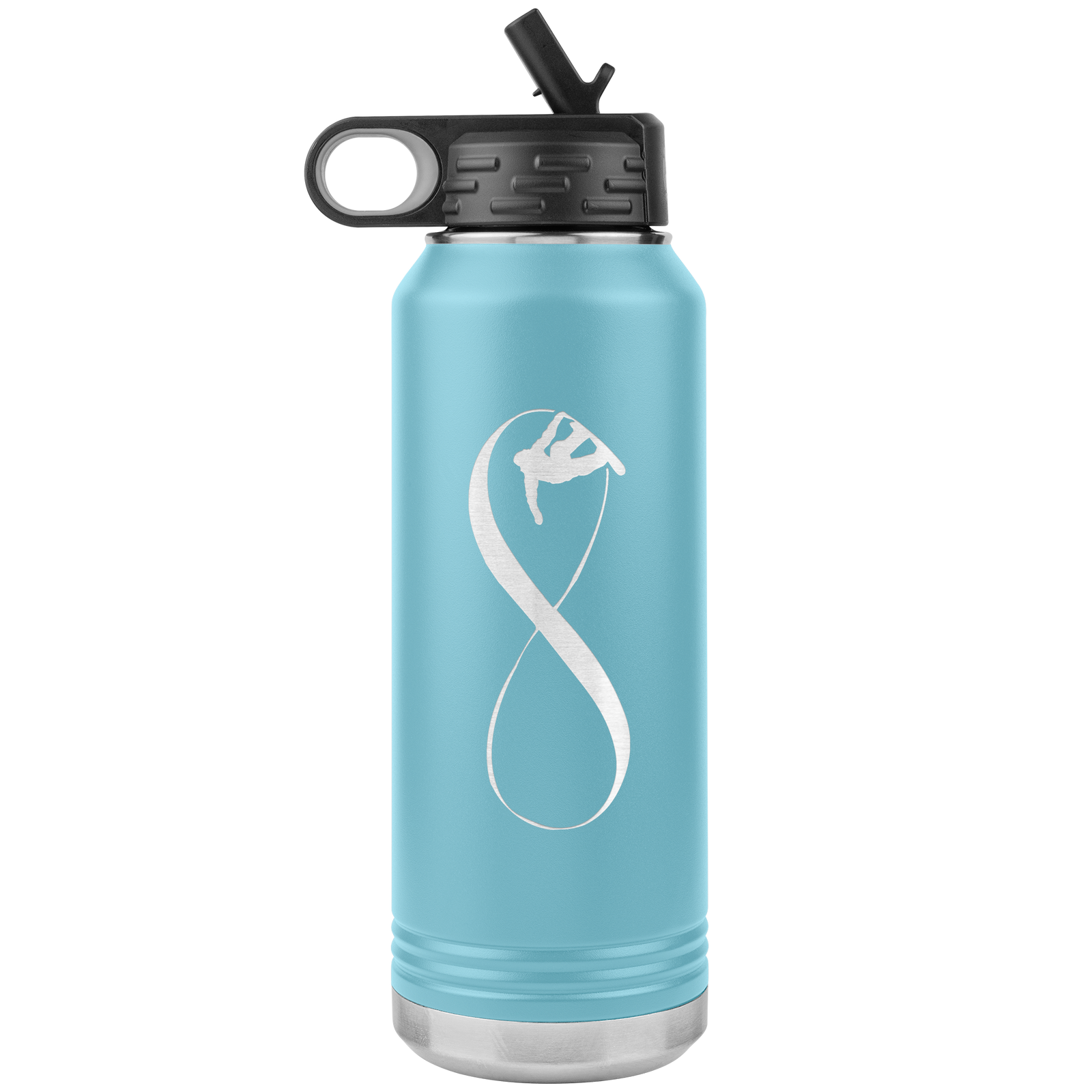 Infinity Snowboard 32oz Water Bottle Tumbler - Powderaddicts