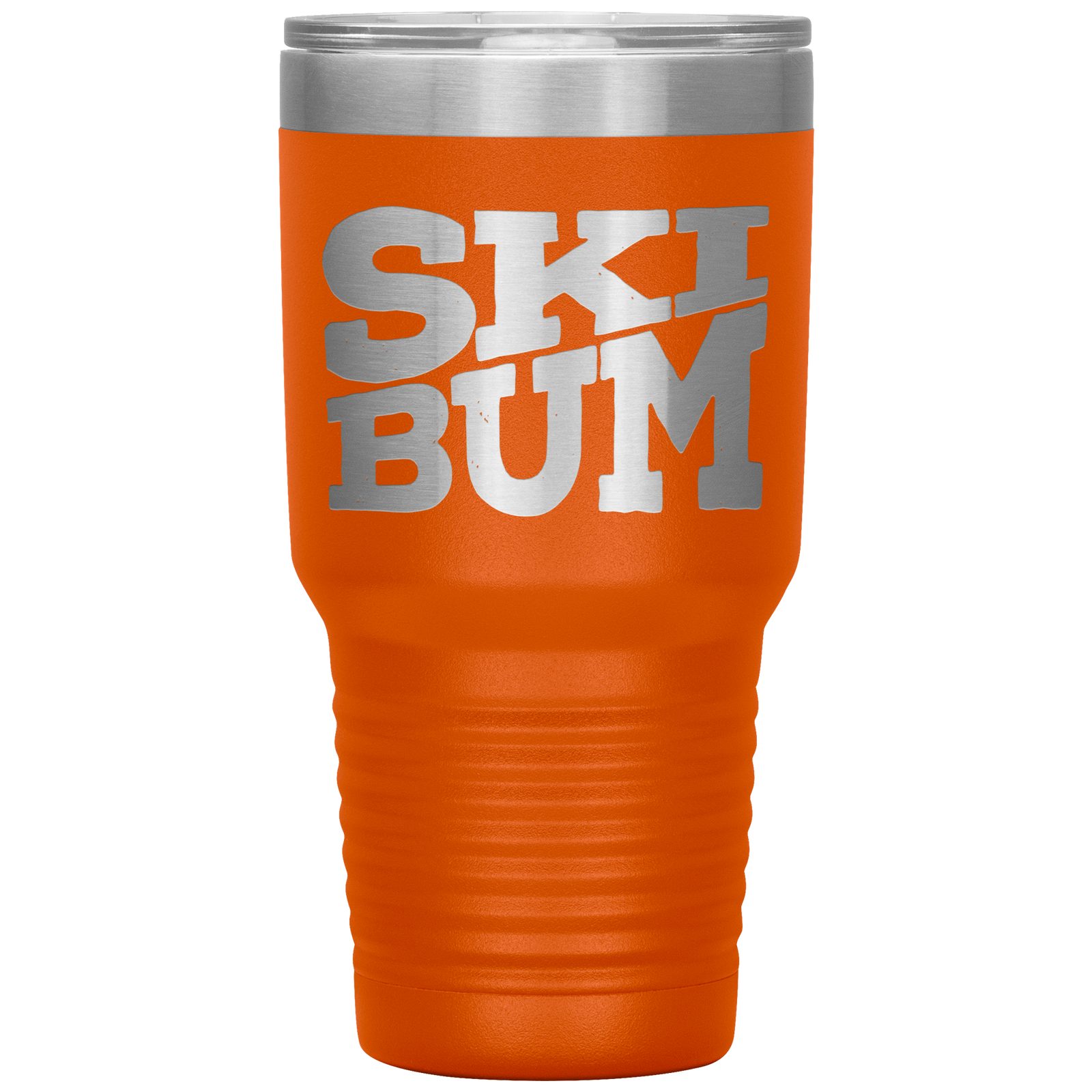 Ski Bum 30oz laser Etched Tumbler - Powderaddicts