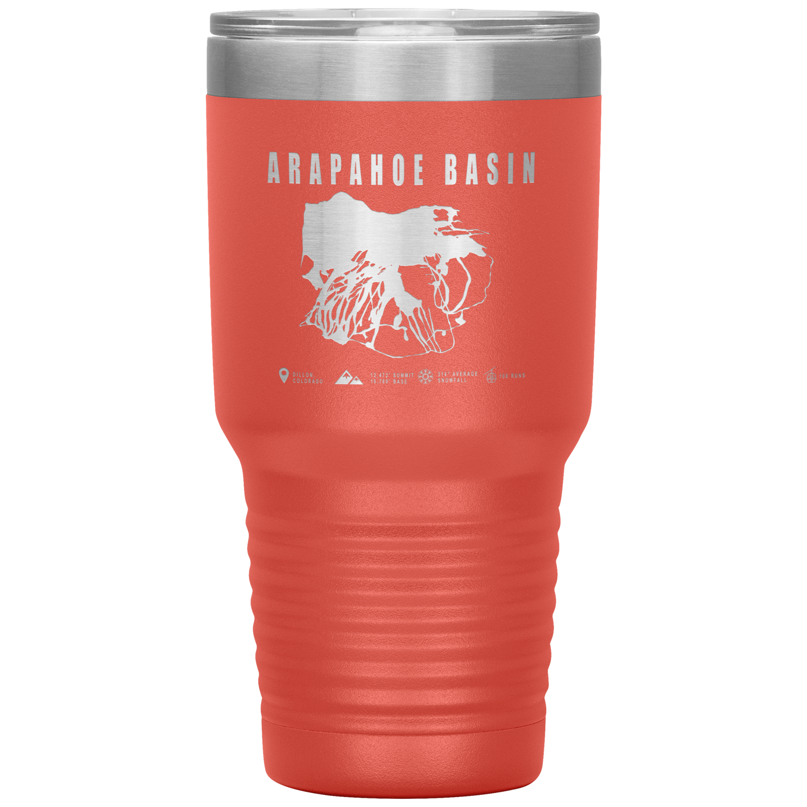 Arapahoe Basin,Colorado Ski Resort 30oz Tumbler - Powderaddicts