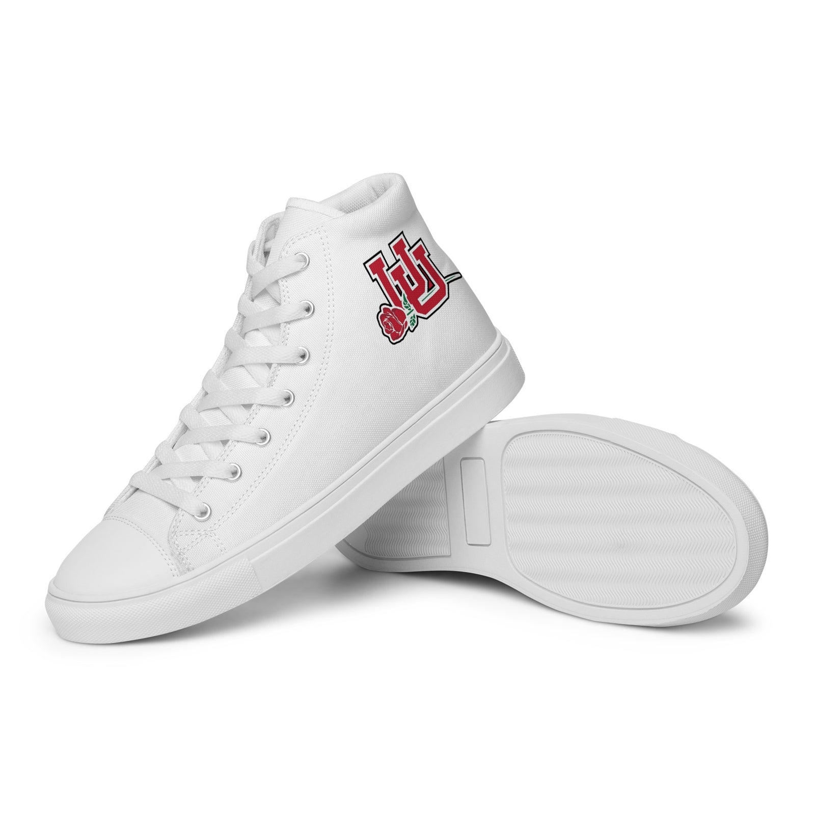 Utah Rose Bowl Men’s high top canvas shoes