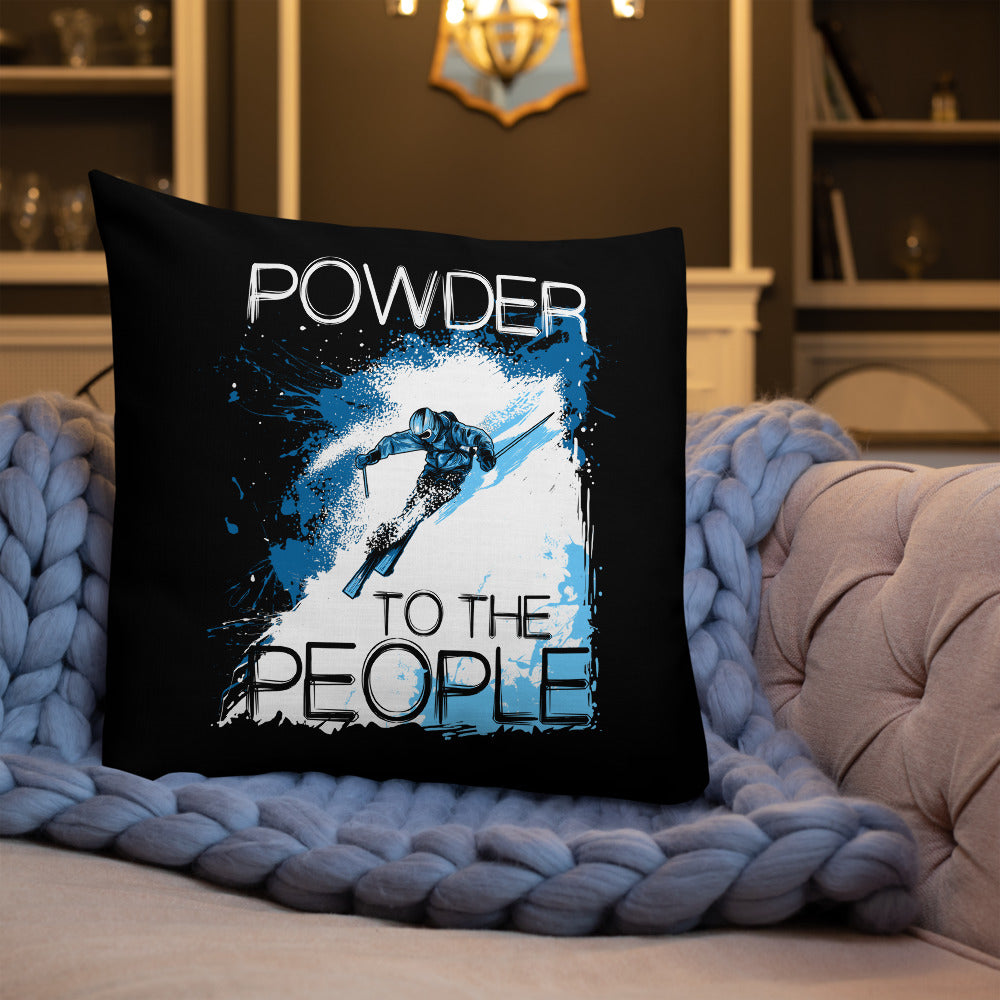 Premium Pillow Powder To The People Black - Powderaddicts
