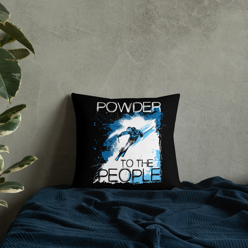 Premium Pillow Powder To The People Black - Powderaddicts