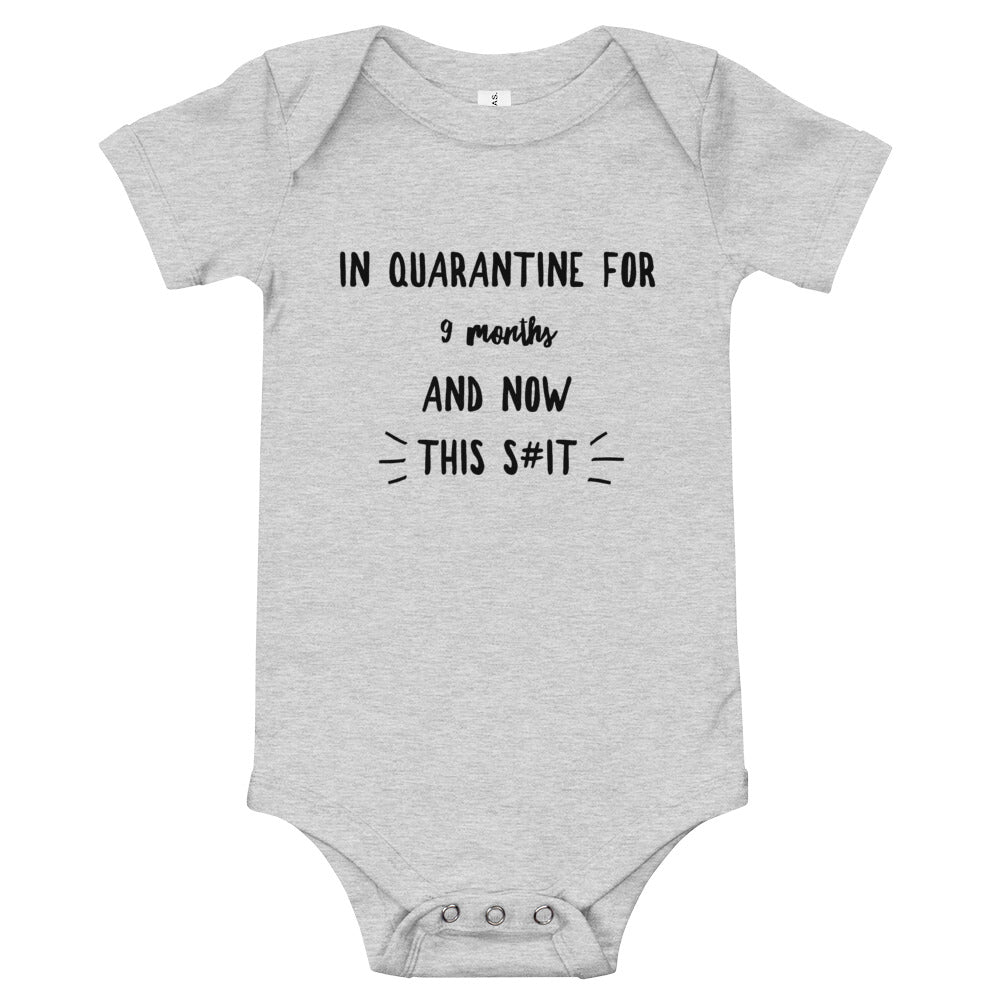 Quarantine Baby Body Suit - Powderaddicts