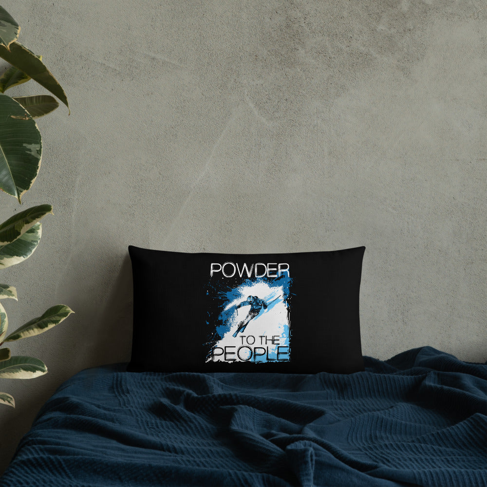 Premium Pillow Powder To The People Black - Powderaddicts