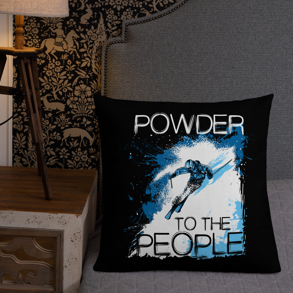 Premium Pillow Powder To The People Black - Powderaddicts