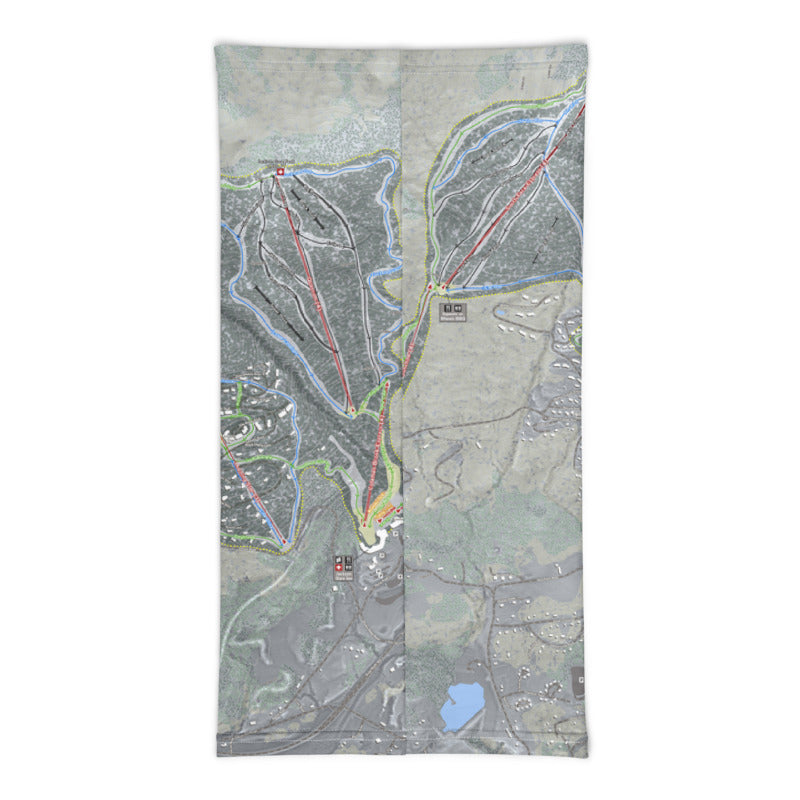 Okemo, Vermont Ski Trail Map Neck Gaiter - Powderaddicts