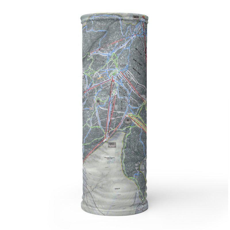 Killington, Vermont Ski Trail Map Neck Gaiter - Powderaddicts
