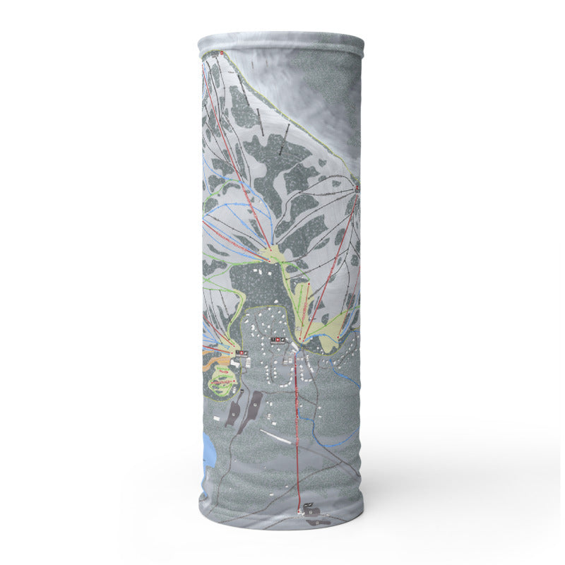 Sugar Bowl, California Ski Trail Map Neck Gaiter - Powderaddicts