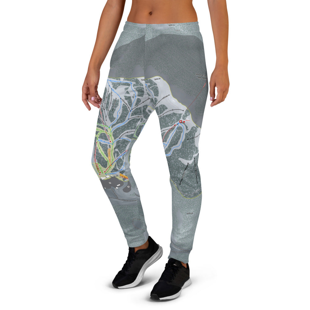 Monarch Mtn, Colorado Ski Trail Map Women's Mid-Layer - Powderaddicts