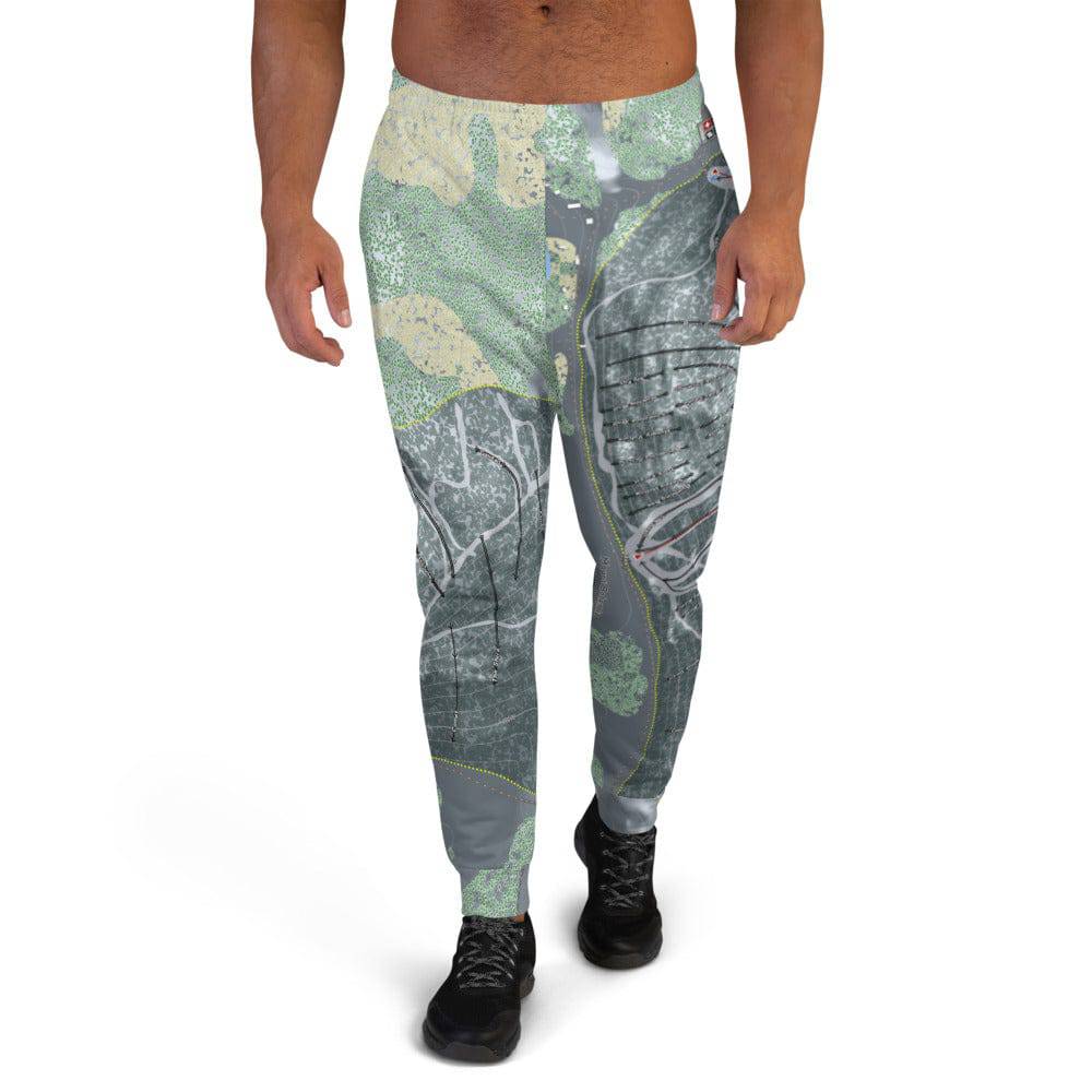 Mount Bohemia, Michigan Ski Trail Map Men's Mid-Layer - Powderaddicts