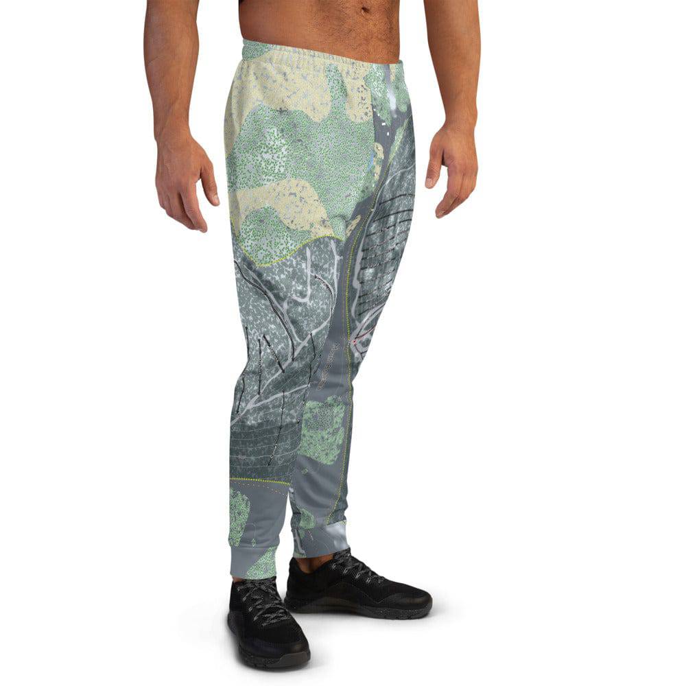 Mount Bohemia, Michigan Ski Trail Map Men's Mid-Layer - Powderaddicts