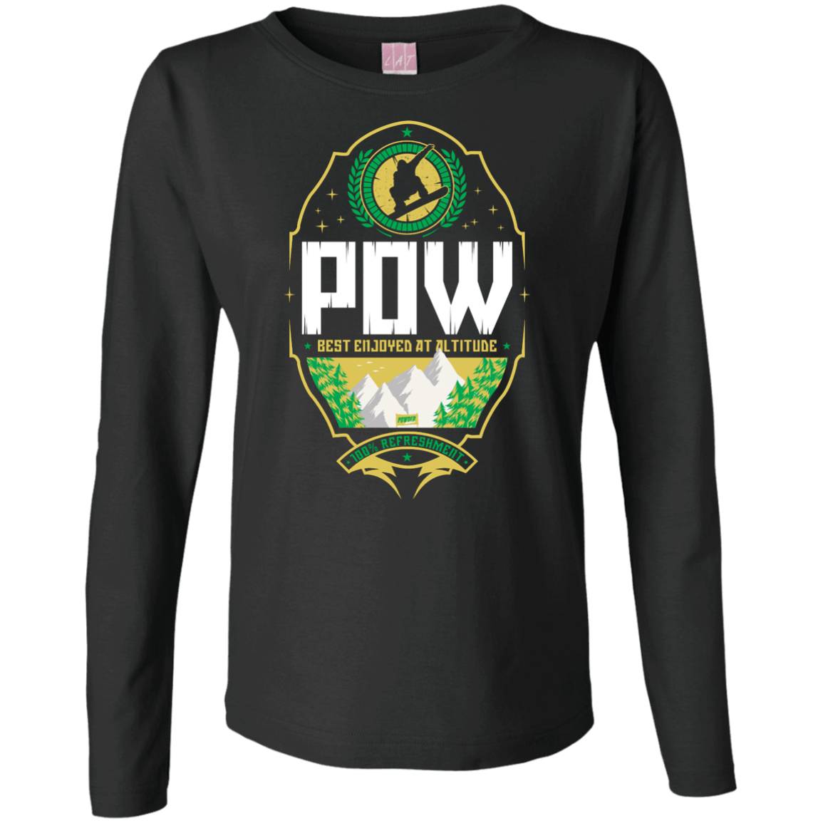 Pow Snowboard Long Sleeves - Powderaddicts