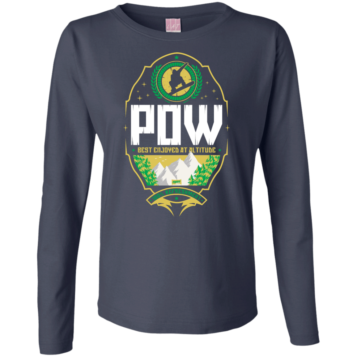 Pow Snowboard Long Sleeves - Powderaddicts