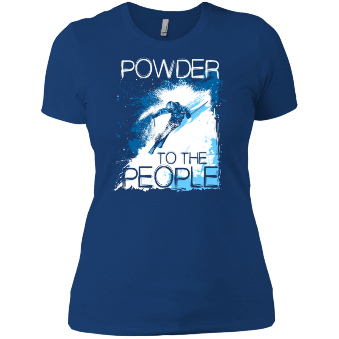 Powder To The People Ladies Tees - Powderaddicts