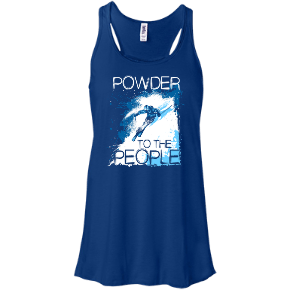Powder To The People Tank Tops - Powderaddicts