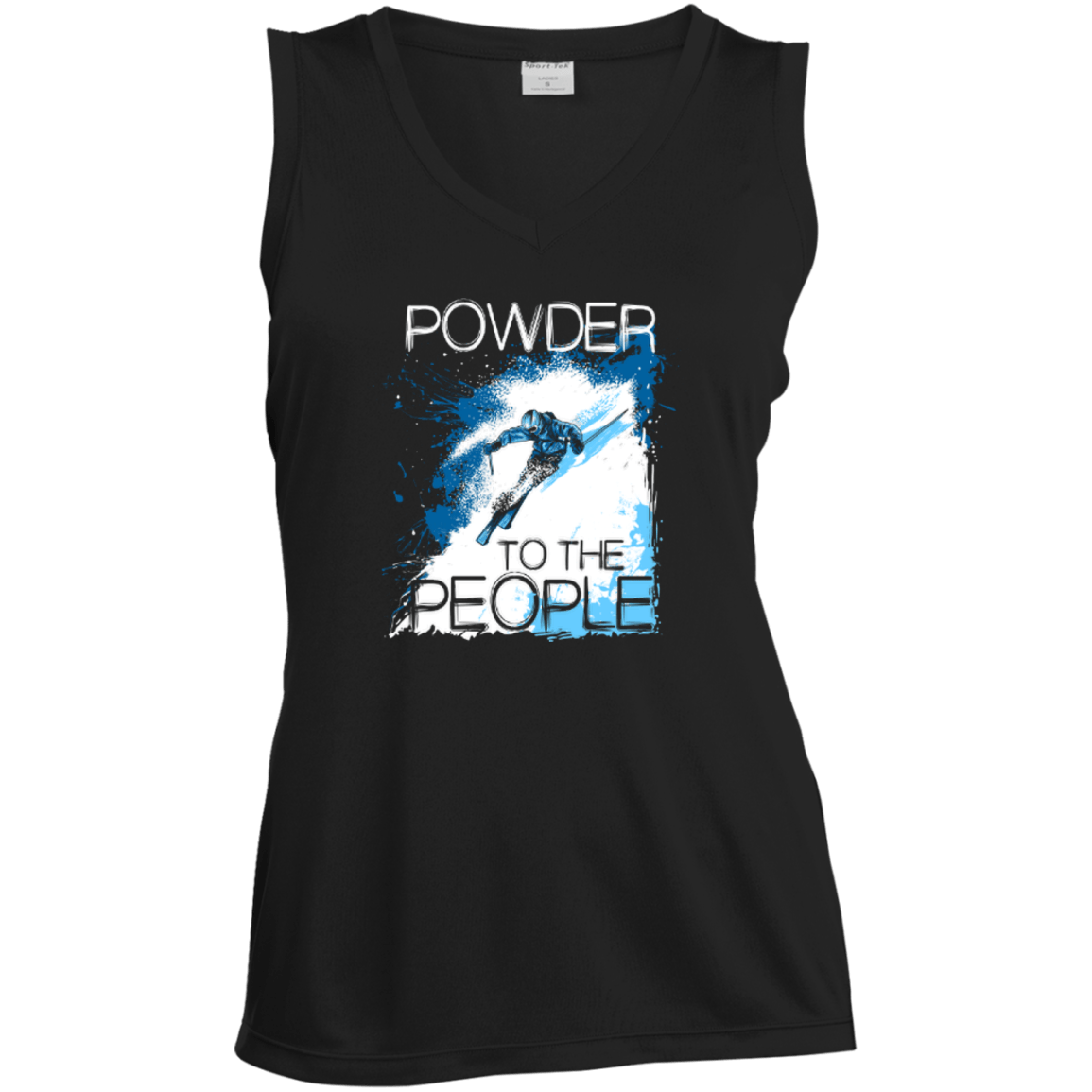 Powder To The People Tank Tops - Powderaddicts