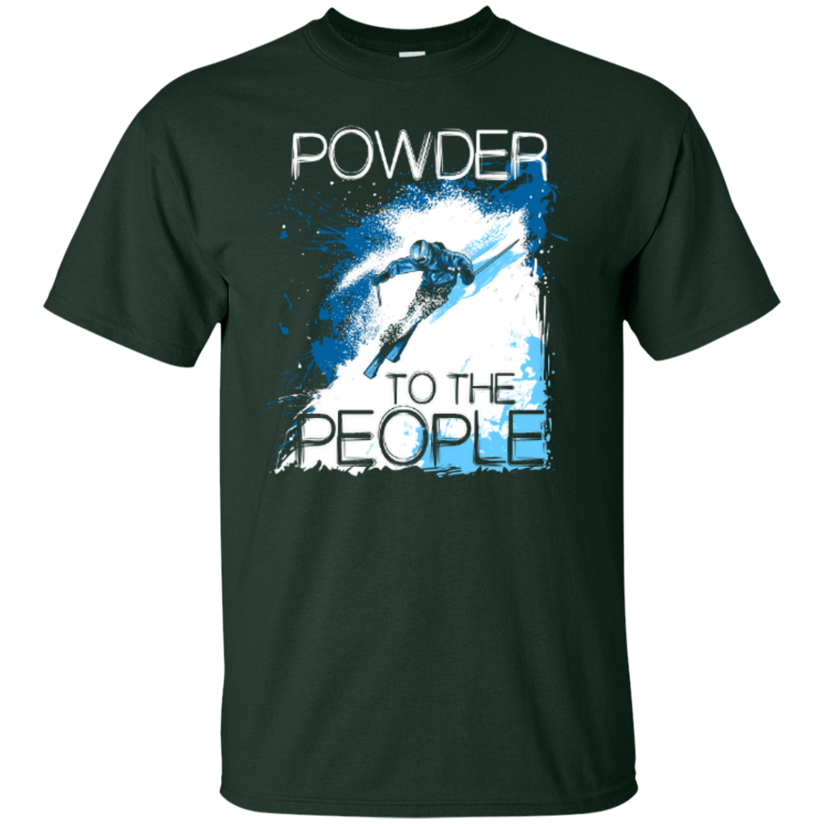 Powder To The People Tees - Powderaddicts