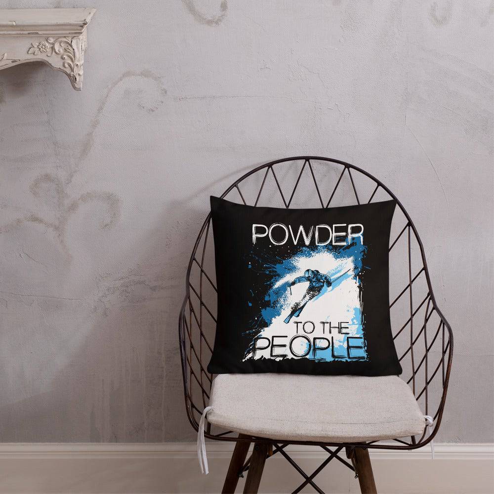 Premium Pillow Powder To The People Black - Powderaddicts