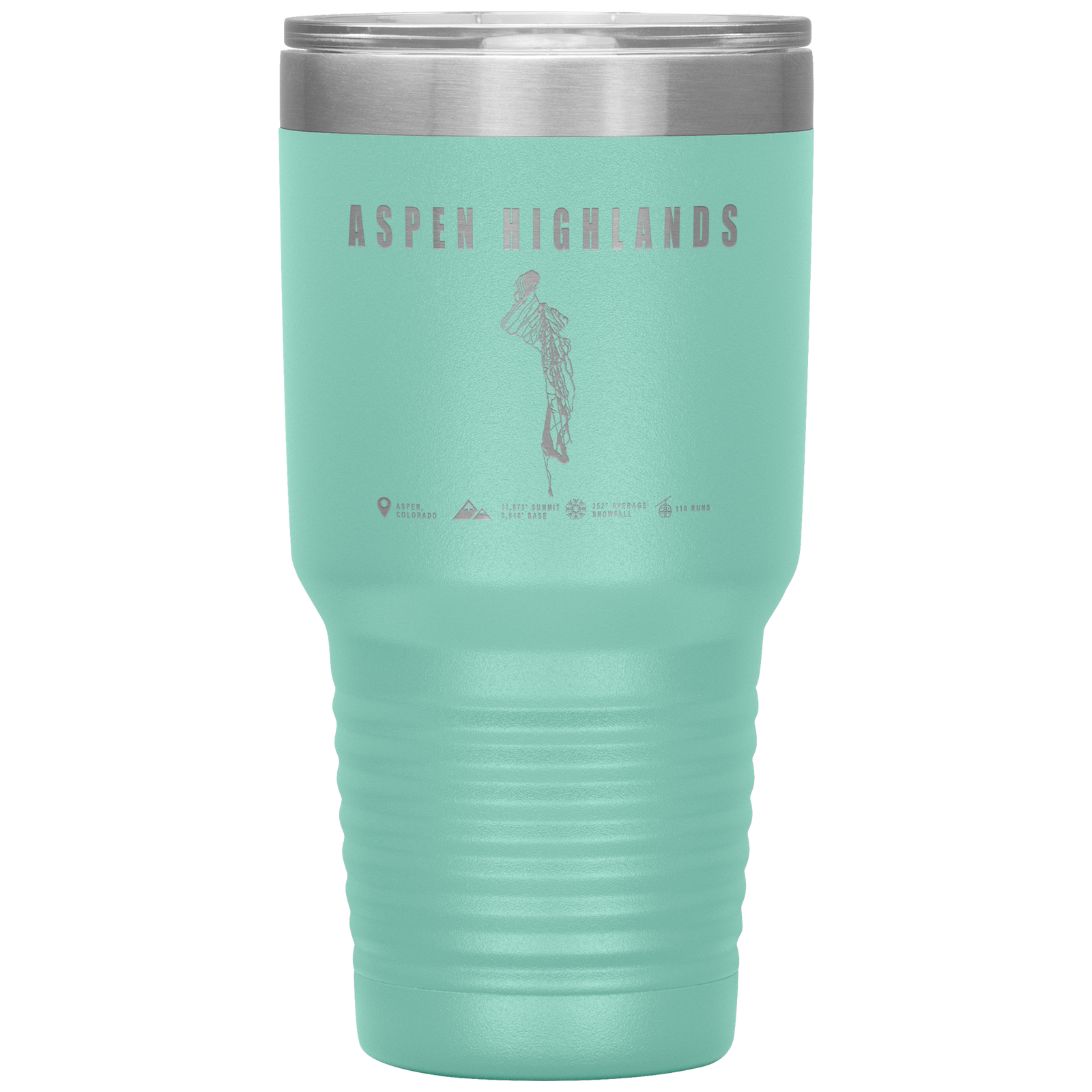 Aspen Highlands, Colorado Ski Resort 30oz Tumbler - Powderaddicts