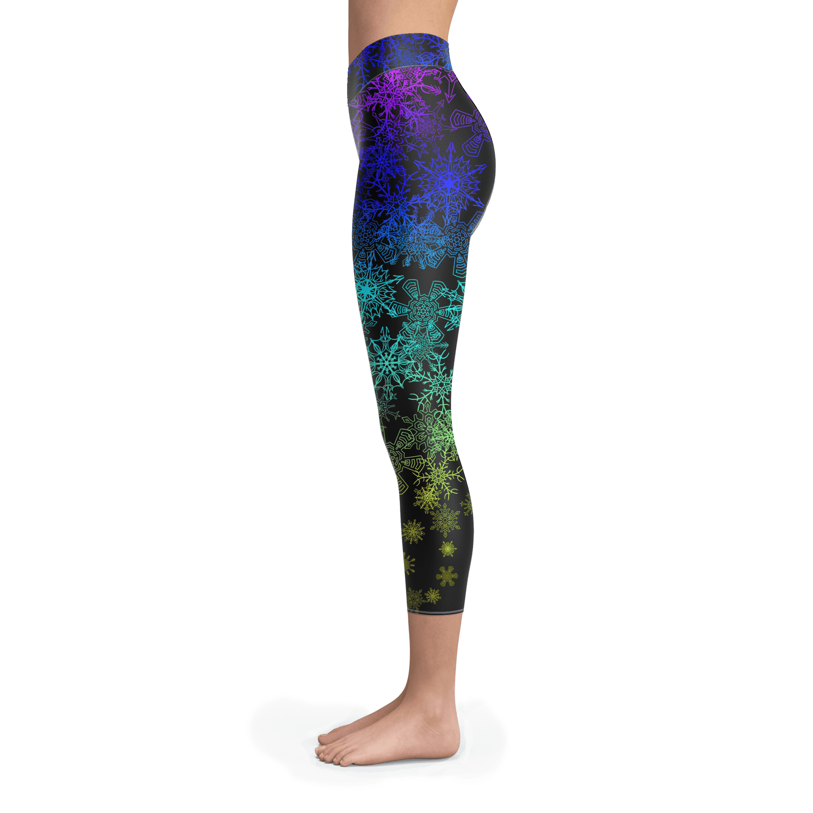 Rainbow Snow Capris - Powderaddicts