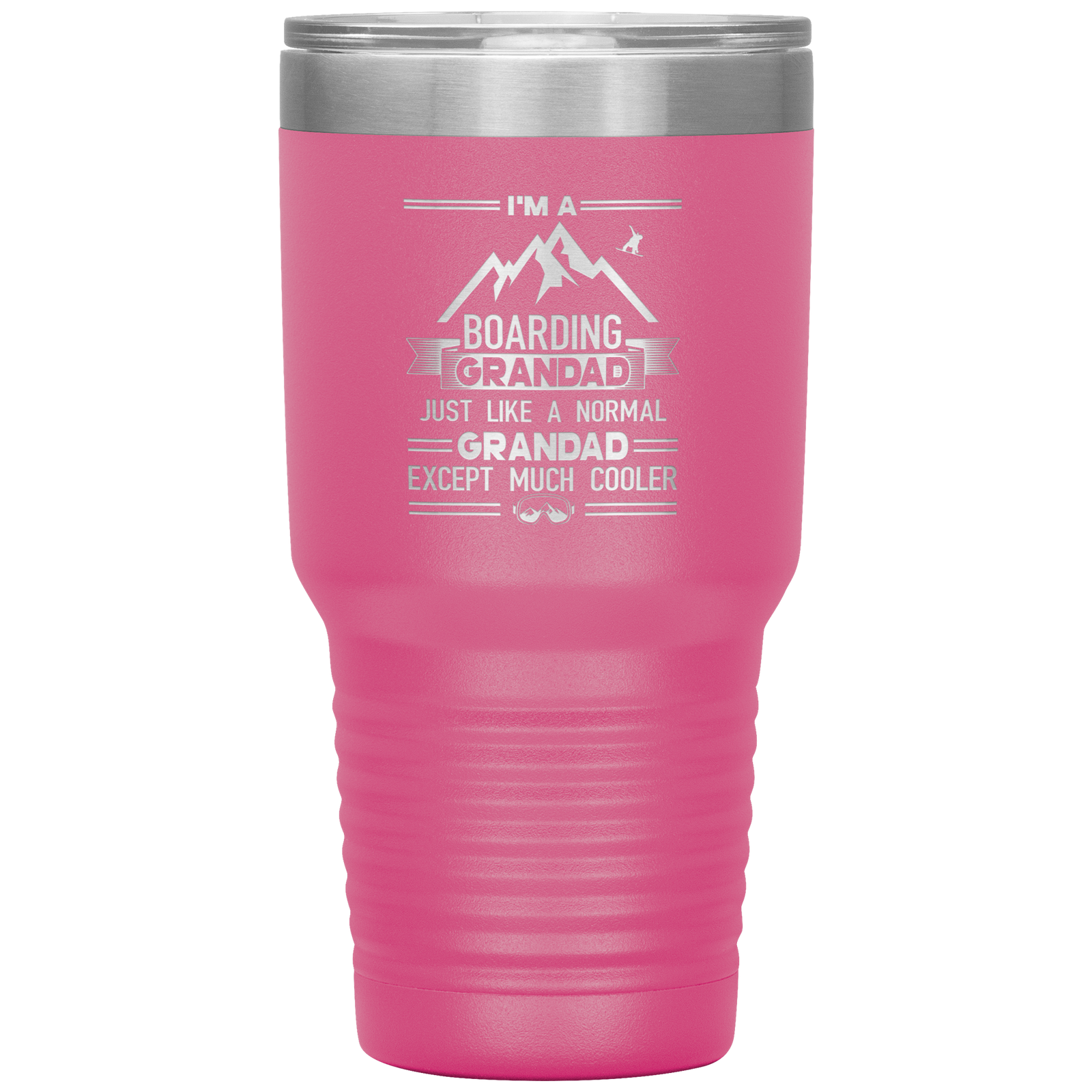 I'm A Boarding Grandad 30oz Tumbler - Powderaddicts