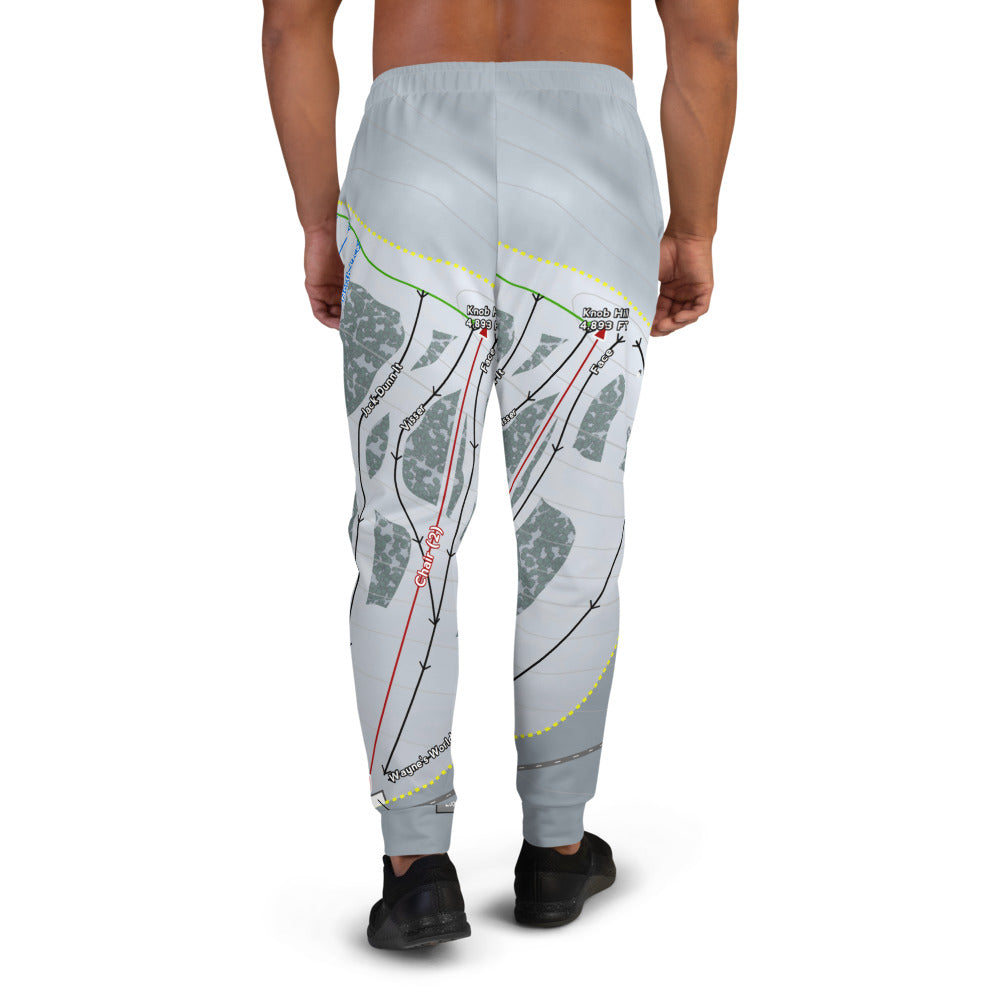 Sitz mark, Washington Ski Trail Map Men's Mid-Layer - Powderaddicts