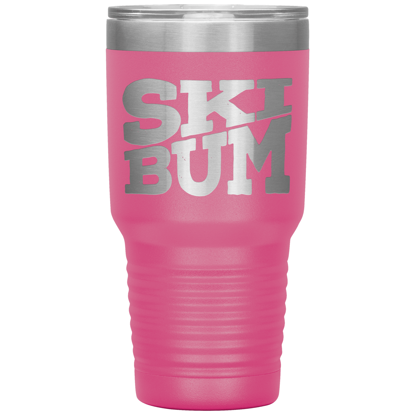Ski Bum 30oz laser Etched Tumbler - Powderaddicts