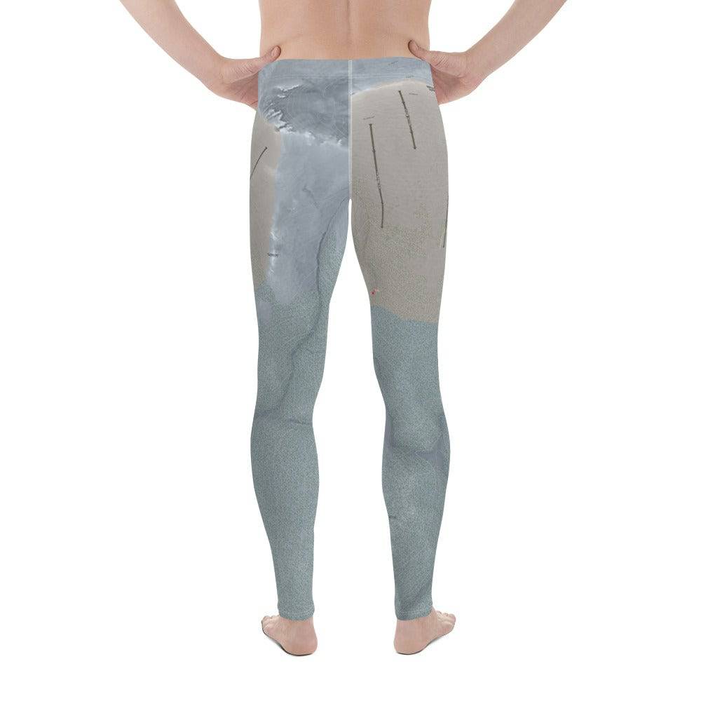 Ski Cooper, Colorado Ski Trail Map Men's Base Layer Bottom - Powderaddicts