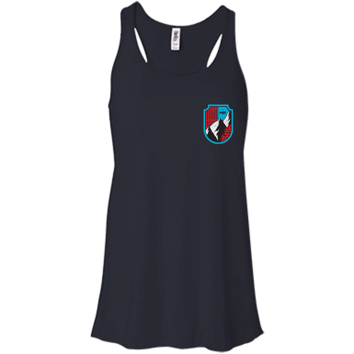 Ski Flag Tank Tops - Powderaddicts