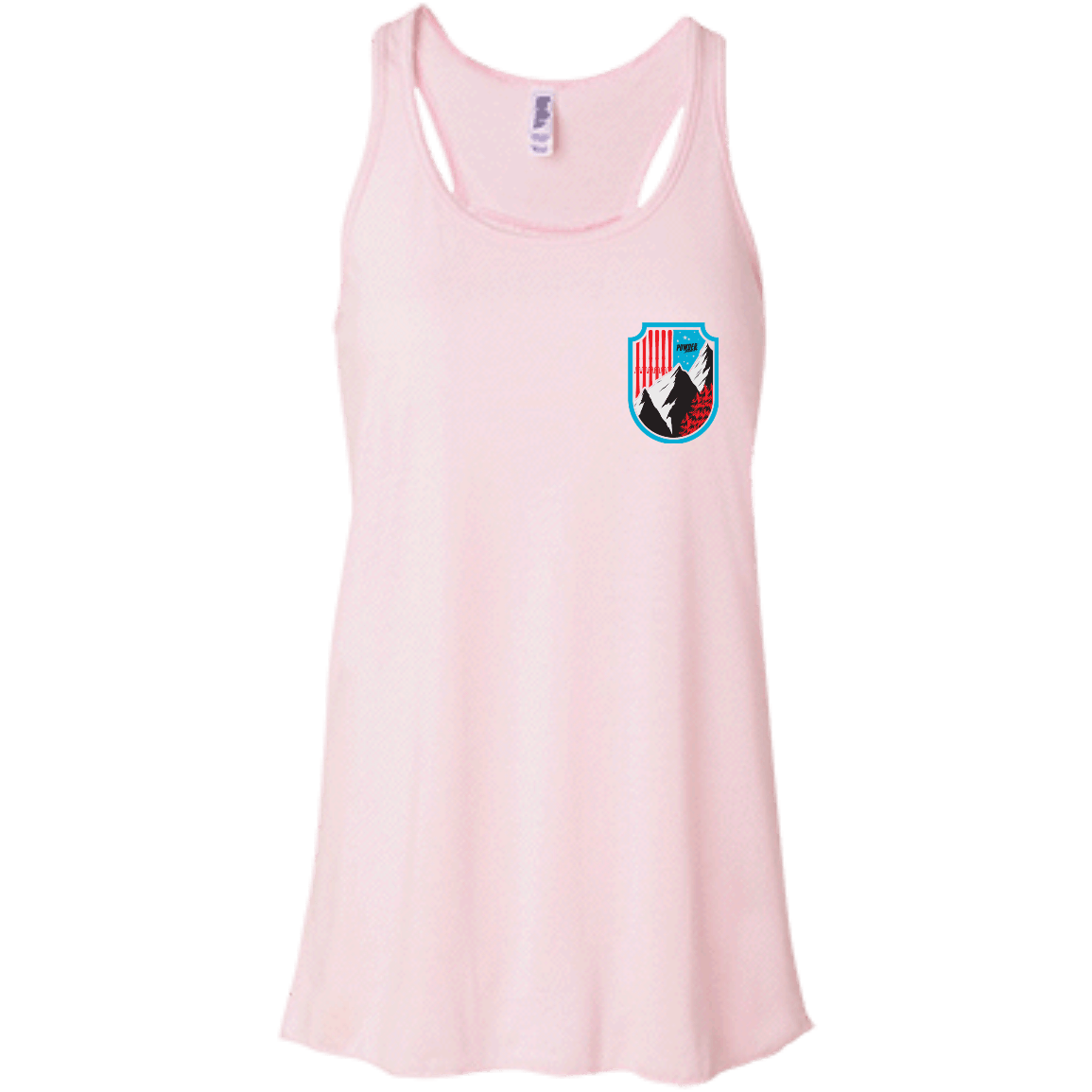 Ski Flag Tank Tops - Powderaddicts