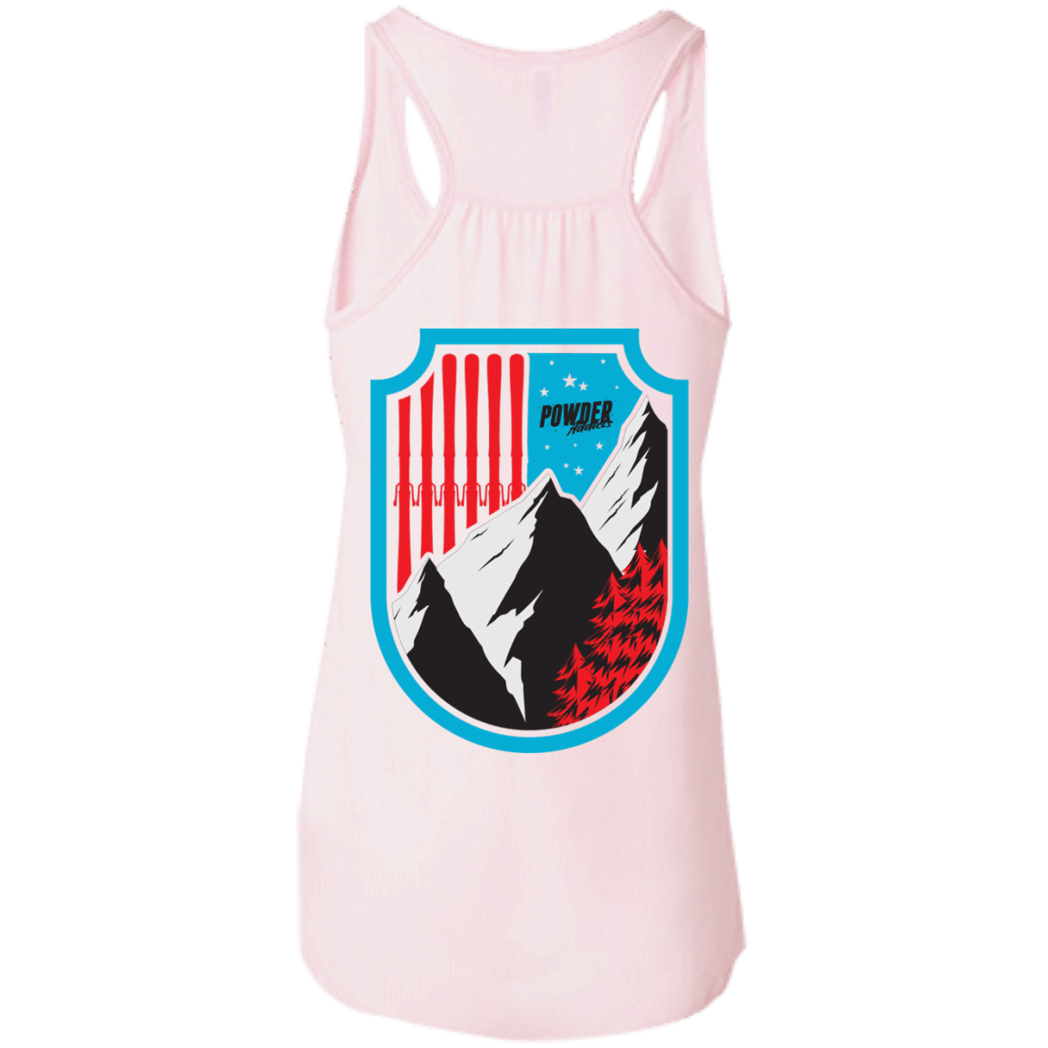 Ski Flag Tank Tops - Powderaddicts