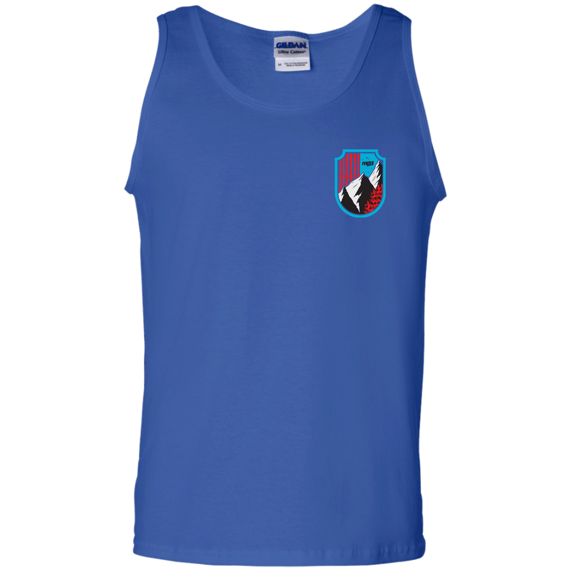 Ski Flag Tank Tops - Powderaddicts