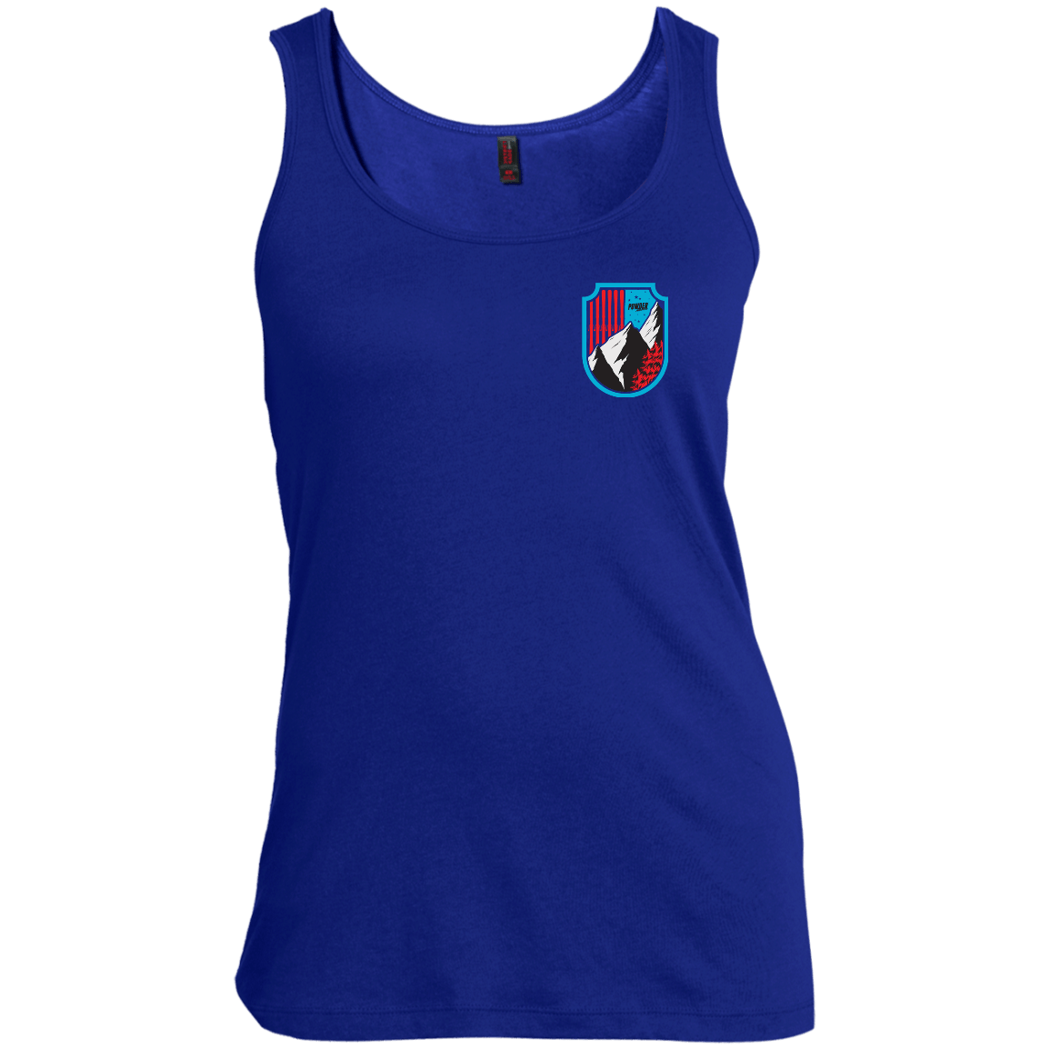 Ski Flag Tank Tops - Powderaddicts