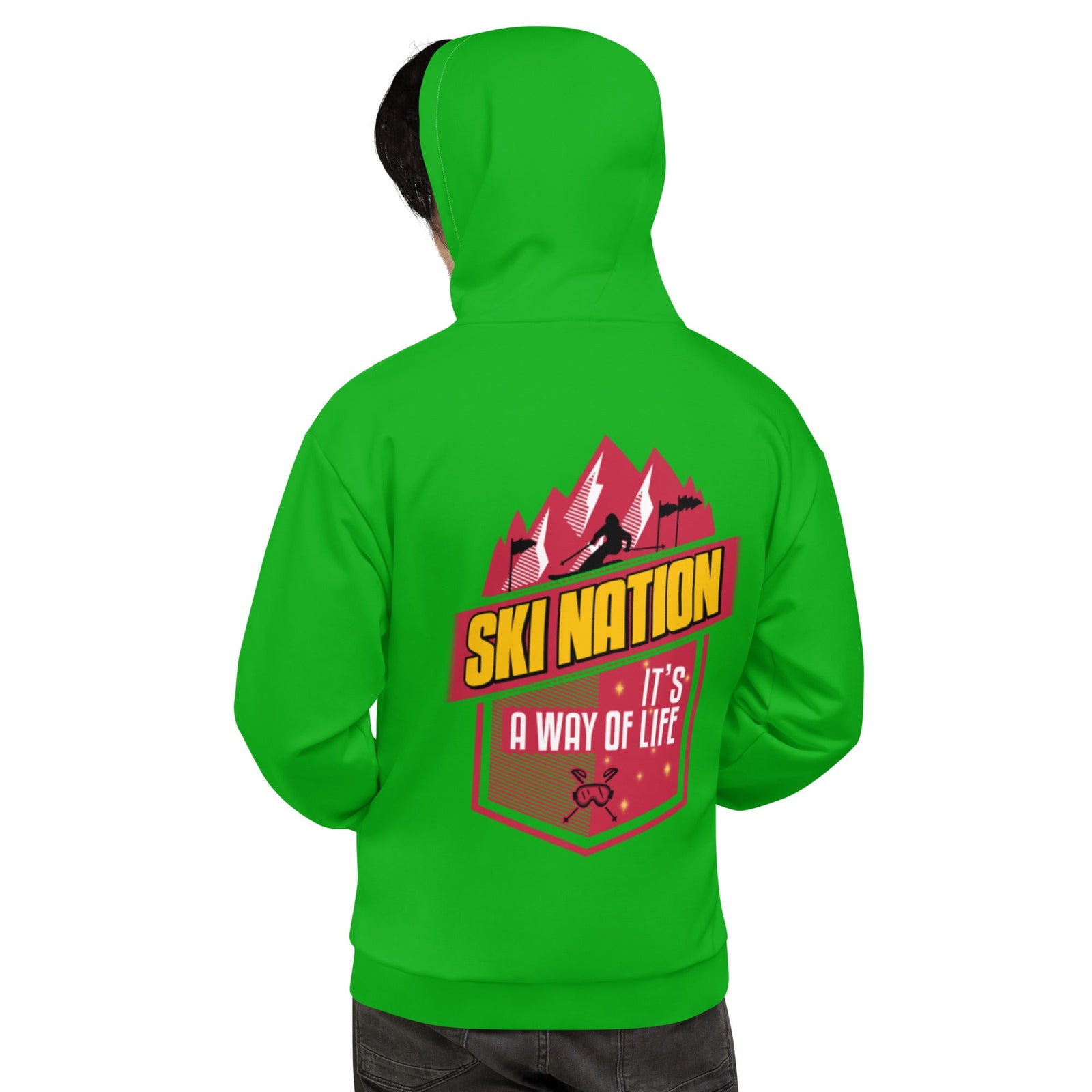Ski Nation It's A Way Of Life Unisex Hoodie - Powderaddicts
