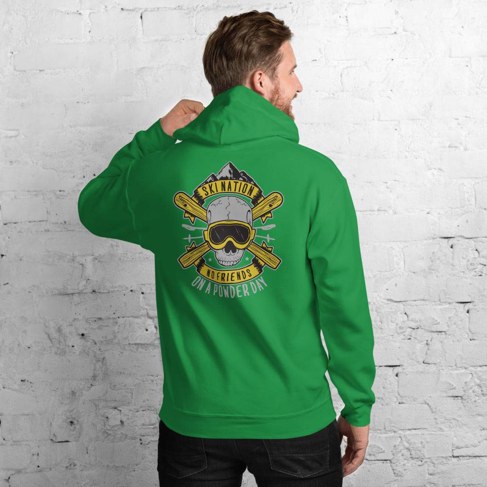 SKI NATION - NO FRIENDS ON POWDER DAY HOODIES - Powderaddicts