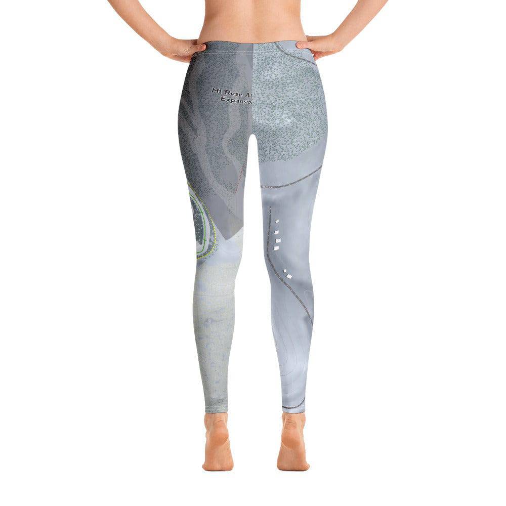 Sky Tavern, Nevada Ski Trail Map Women's Base Layer Bottom - Powderaddicts