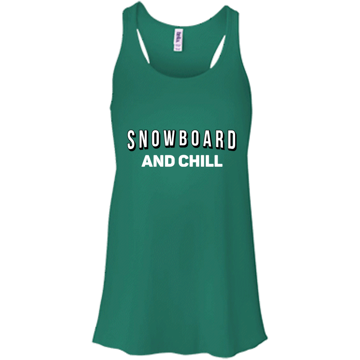 Snowboard and Chill Tank Tops - Powderaddicts