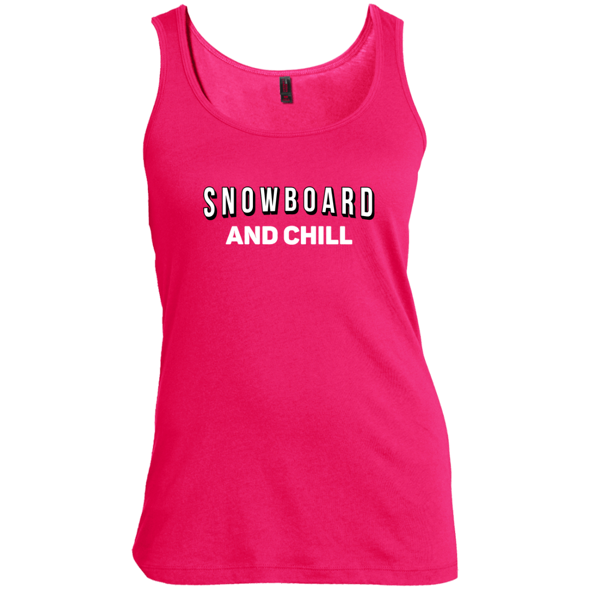 Snowboard and Chill Tank Tops - Powderaddicts