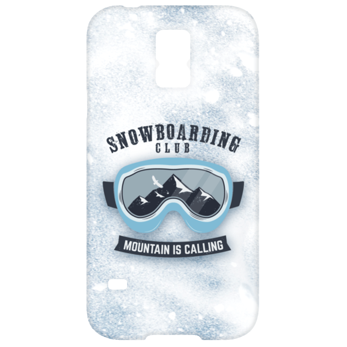 Snowboarding Club Mountain Is Calling Phone Cases - Powderaddicts